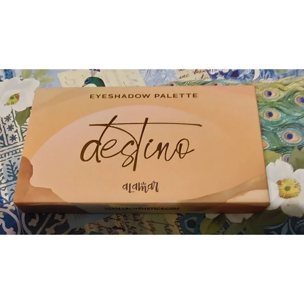 BNIB~Alamar Cosmetics Destino Eyeshadow Palette~Gorgeous Colors